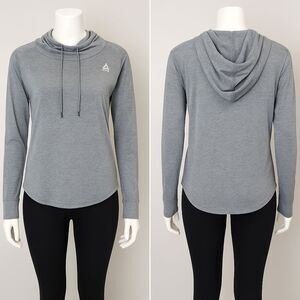 Reebok Women’s Heather Gray Hoodie – Size Large